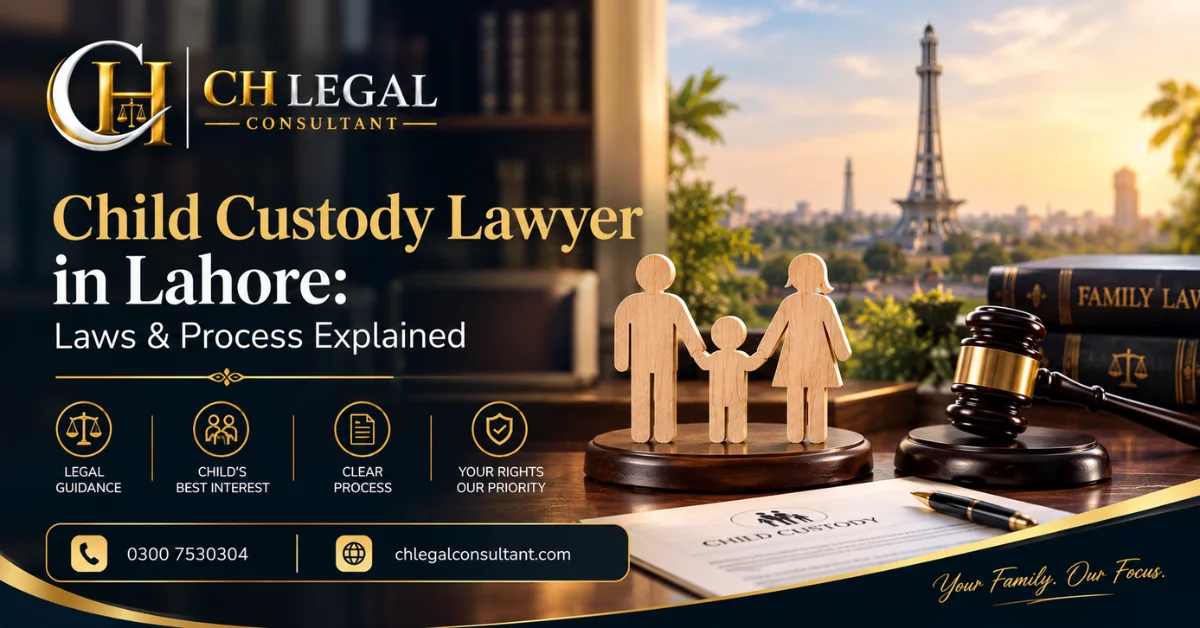 Child Custody Lawyer in Lahore Laws & Process Explained